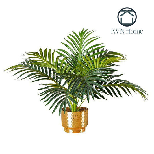 KVN Home - PACO POTTED FAUX PALM PLANT