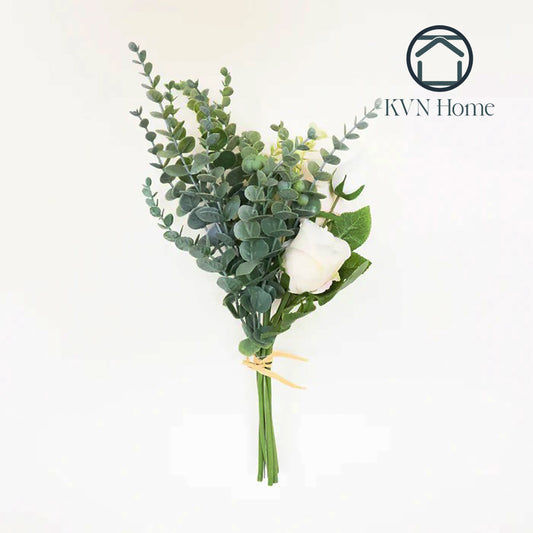 KVN Home - LAZAR ARTIFICIAL FLOWER BOUQUET 18''X7''