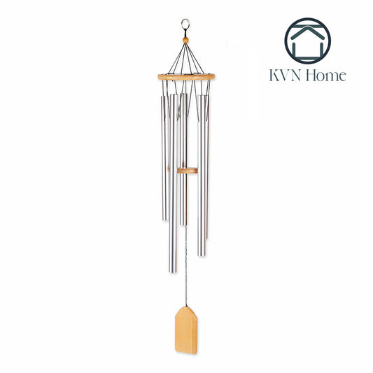 KVN Home - Natural Pine Wind Chimes - 24 inches